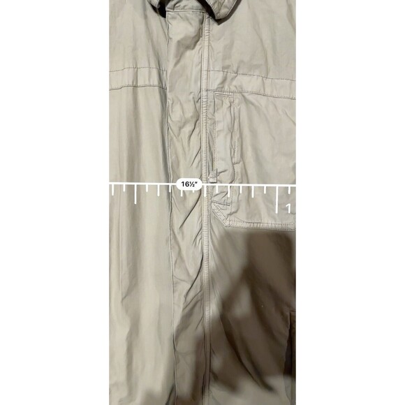 Carbon2Cobalt Men's Gearshift Shacket Wheat Beige Full Zip and Snap, Size XL - Picture 4 of 7